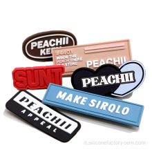 Logo personalizzato OEM Factory Free Design Rubber Logo